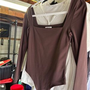 Babaton Square Neck Bodysuits